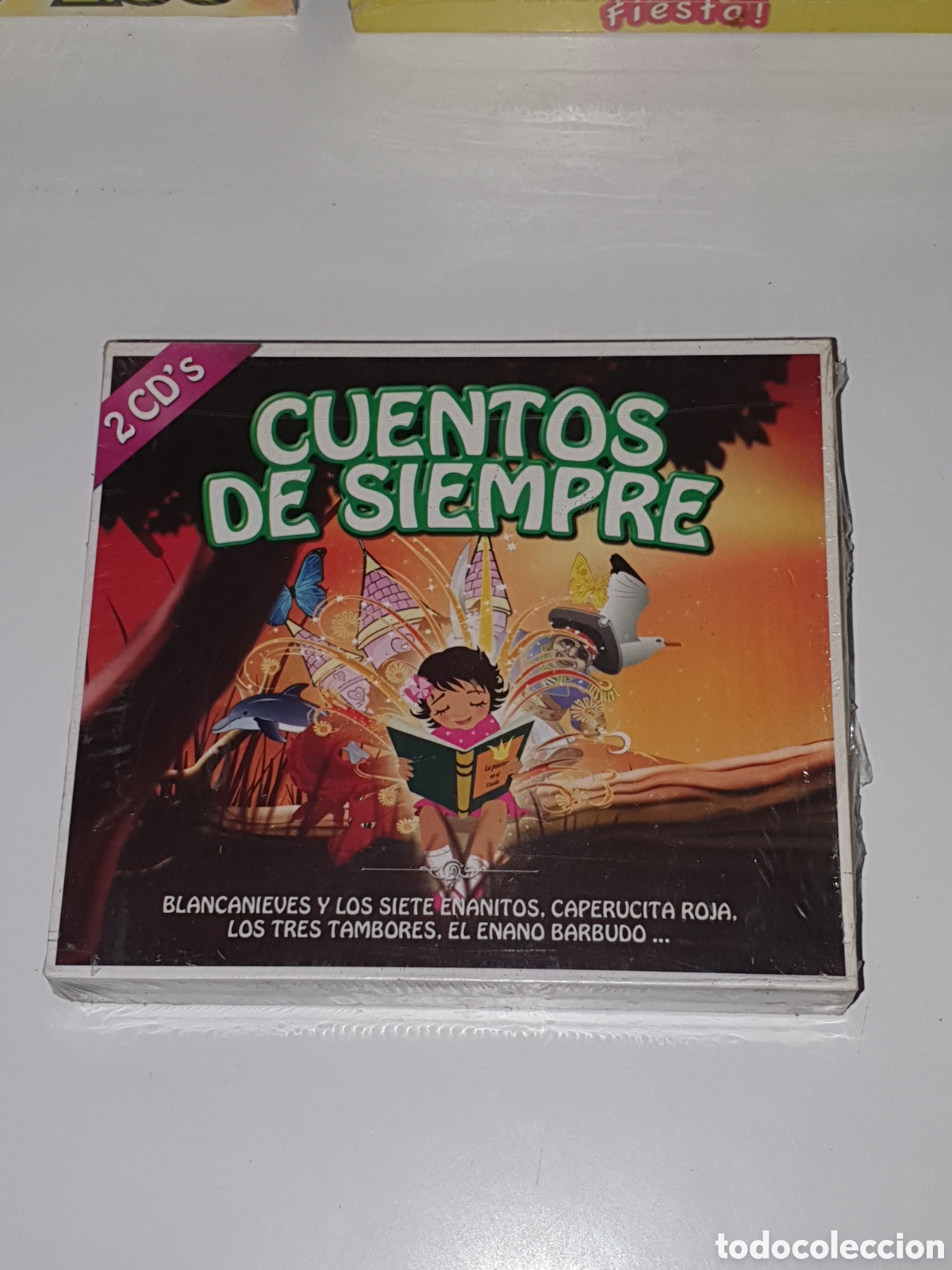 CDs de m&uacute;sica: 8-Cd, Cuentos De Siempre, X 2 Cd's, Nuevos, Precintado Original Sin Estrenar Ni Usar.