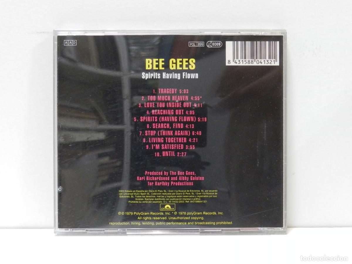 CDs de m&uacute;sica: DISCO CD. Bee Gees &ndash; Spirits Having Flown. COMPACT DISC. - Foto 2