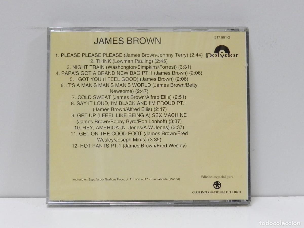 CDs de m&uacute;sica: DISCO CD. James Brown &ndash; Los 60 De Los 60. COMPACT DISC. - Foto 2