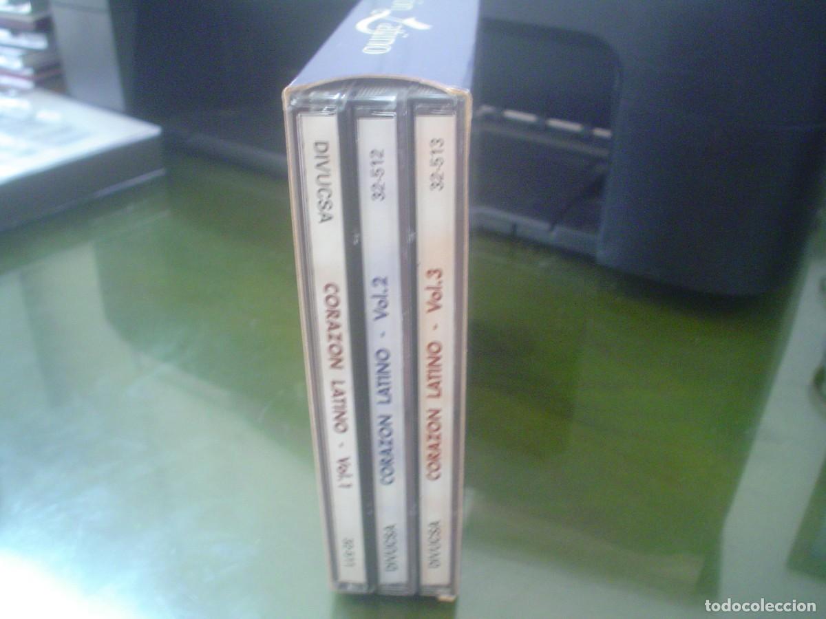 CDs de m&uacute;sica: CORAZ&Oacute;N LATINO - 3 CD&acute;S - Foto 3