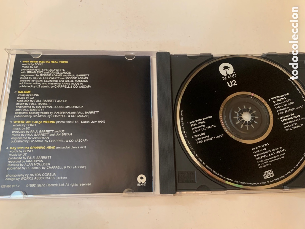 CDs de m&uacute;sica: U2 CD maxi even better than the real thing - Foto 4