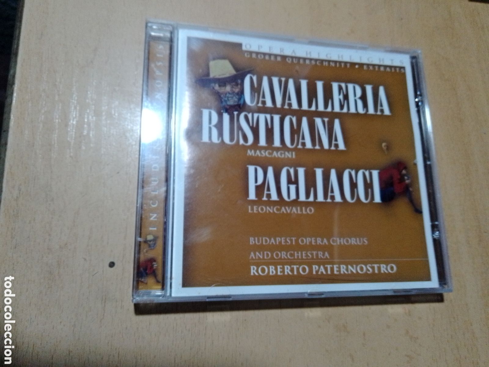 CDs de m&uacute;sica: opera highlights cavalleria rusticana pagliacci - Foto 1