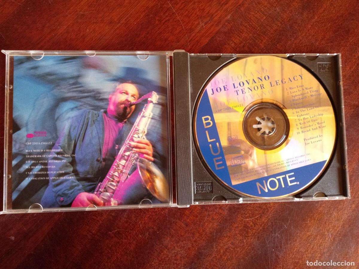 CDs de m&uacute;sica: Joe Lovano. Tenor Legacy . Blue note, 1994. CD - Foto 3