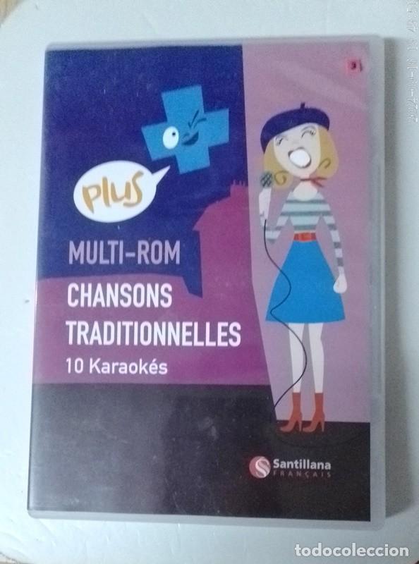 CDs de m&uacute;sica: Plus + Chansons Traditionnelles 10 karaokes Multi-Rom - Foto 1