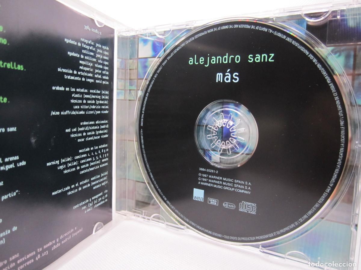 CDs de m&uacute;sica: CD M&aacute;s, Alejandro Sanz - Foto 3