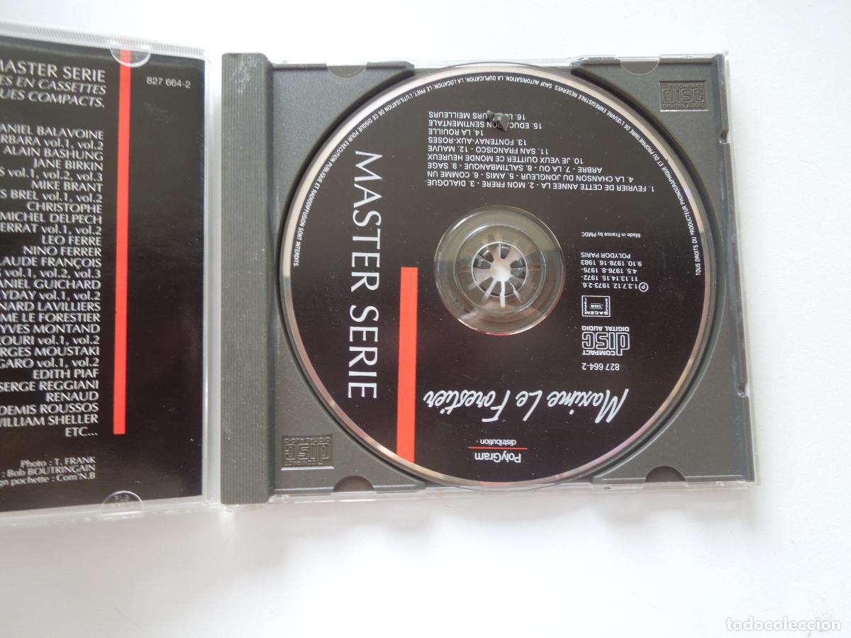 CDs de m&uacute;sica: MAXIME LE FORESTIER - MASTER SERIE - CD POLYGRAM -1991 - Foto 2