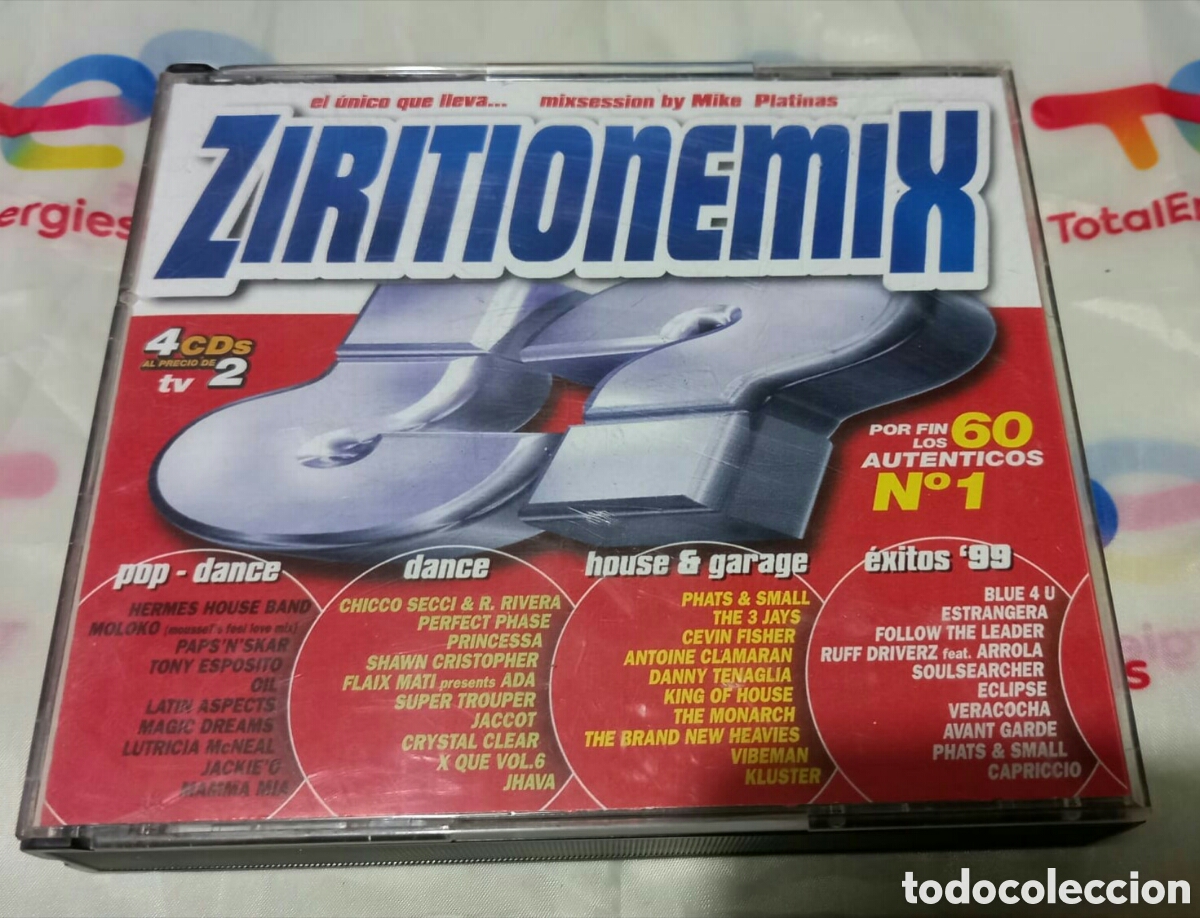 CDs de m&uacute;sica: Ziritionemix 4 CD Mike Platinas - Foto 1