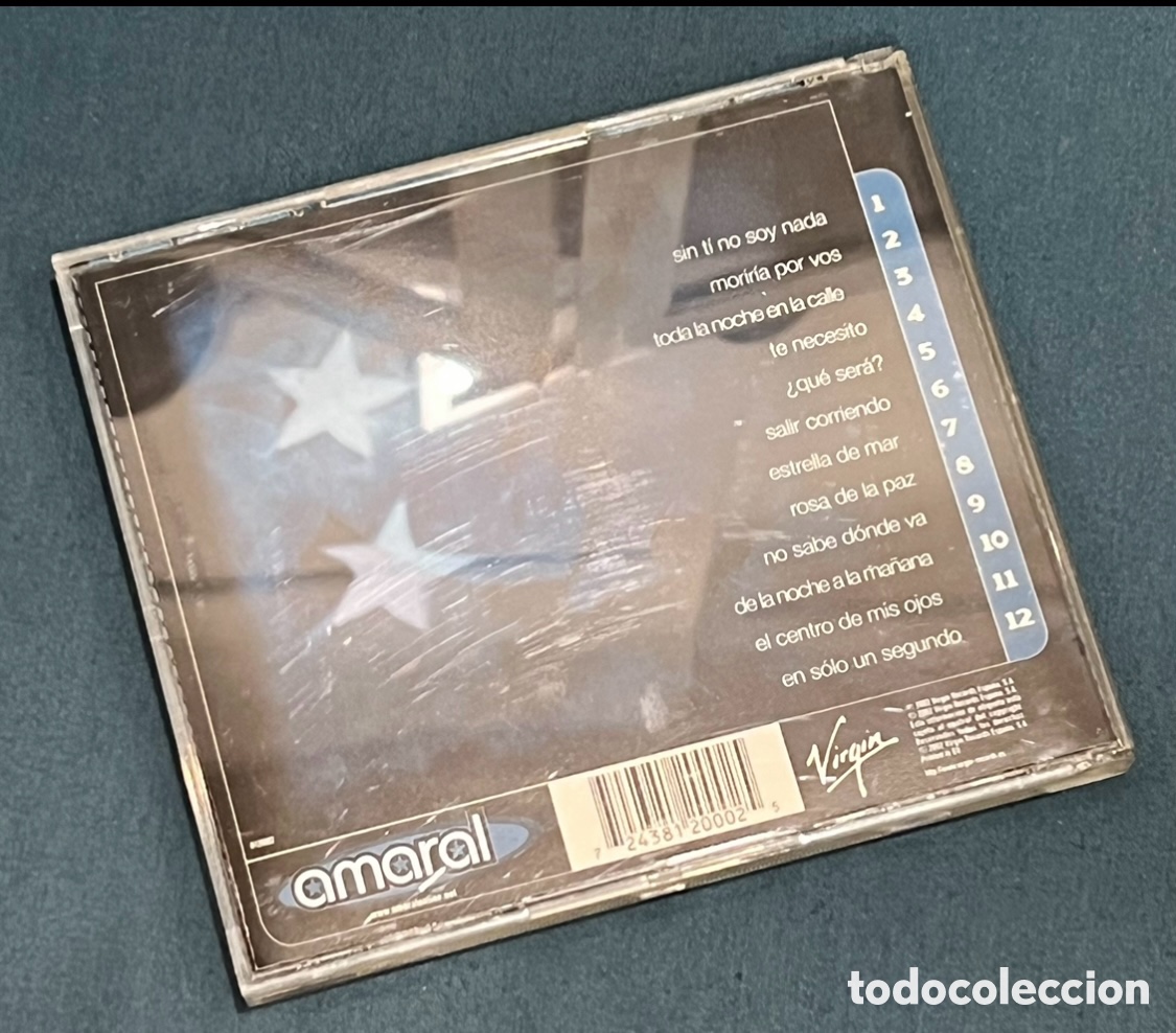 CDs de m&uacute;sica: CD. Amaral. &ldquo;Estrella de mar&rdquo;. 2002. - Foto 2