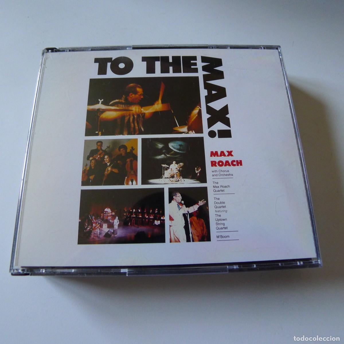 CDs de m&uacute;sica: MAX ROACH : TO THE MAX 2CD BOX SET con libreto - Foto 1