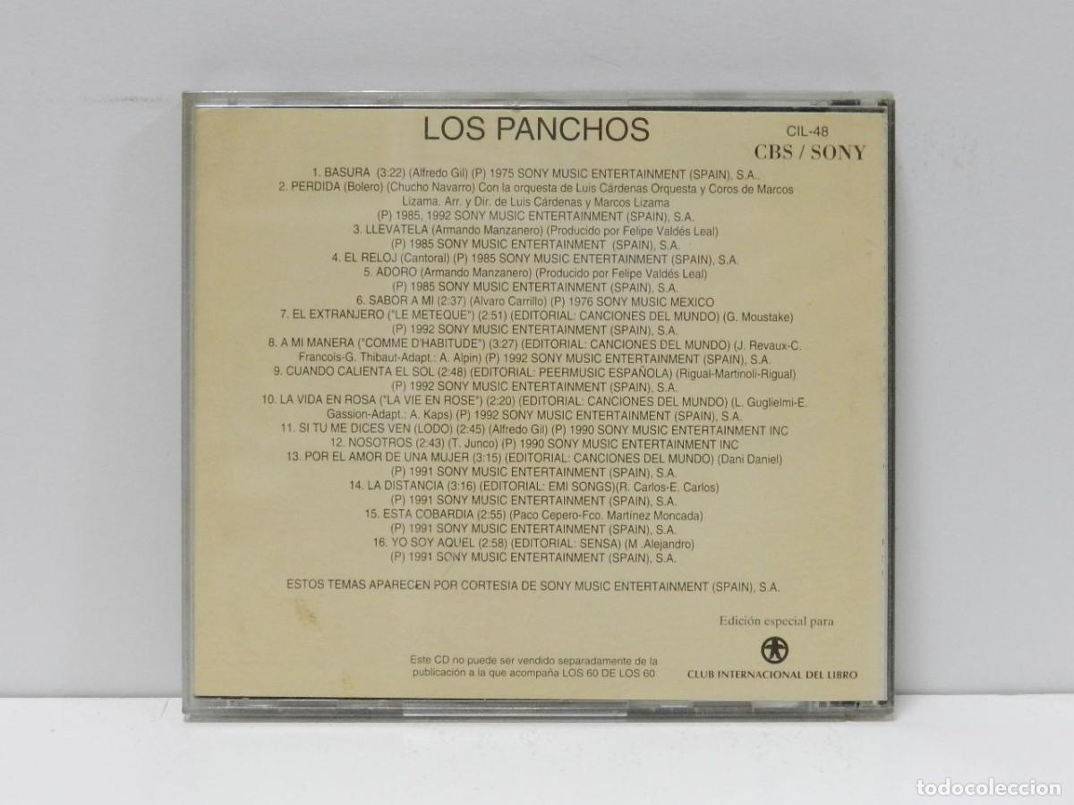 CDs de m&uacute;sica: DISCO CD. Los Panchos &ndash; Los 60 De Los 60. COMPACT DISC. - Foto 2
