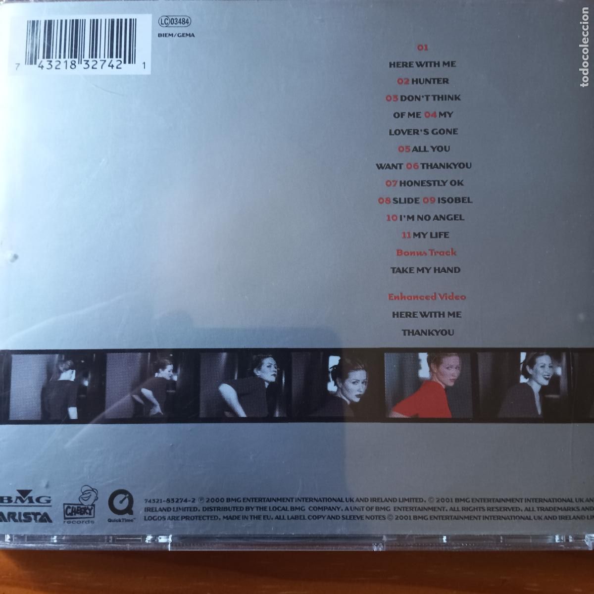 CDs de m&uacute;sica: DIDO, NO ANGEL. CD - - Foto 2