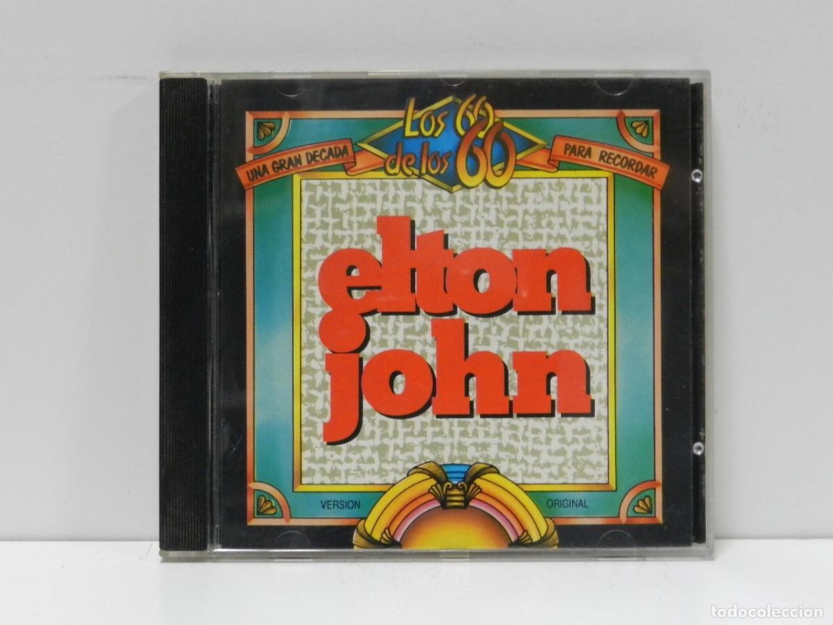 CDs de m&uacute;sica: DISCO CD. Elton John &ndash; Los 60 De Los 60. COMPACT DISC. - Foto 1