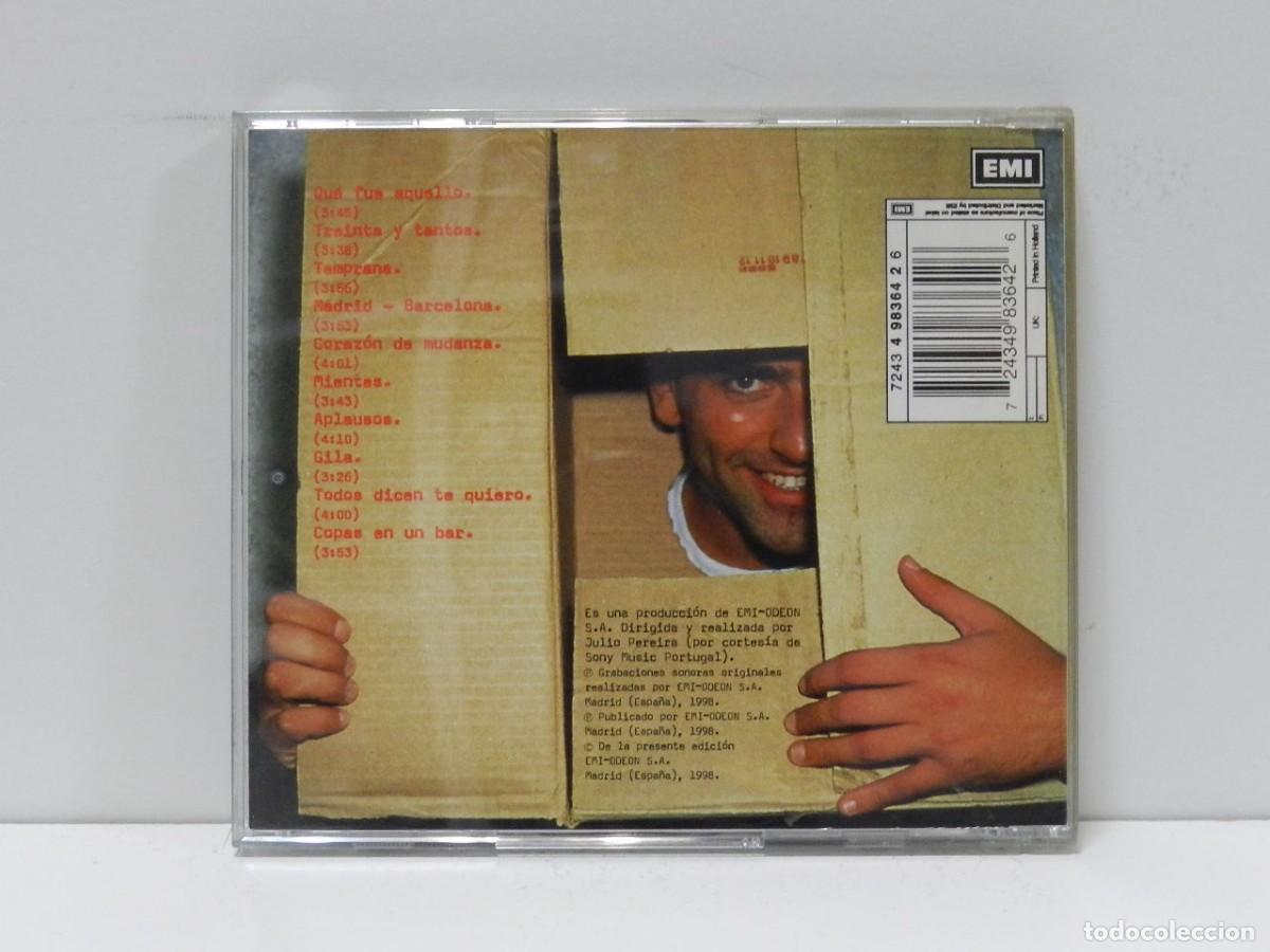 CDs de m&uacute;sica: DISCO CD. Tontxu &ndash; Coraz&oacute;n De Mudanza. COMPACT DISC. - Foto 2