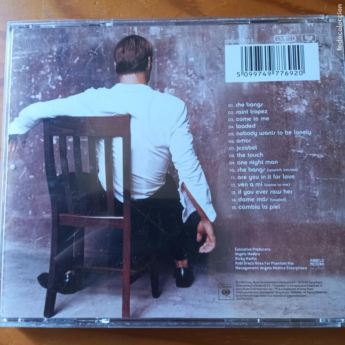 CDs de m&uacute;sica: RICKY MARTIN, SOUND LOADED. CD - Foto 2