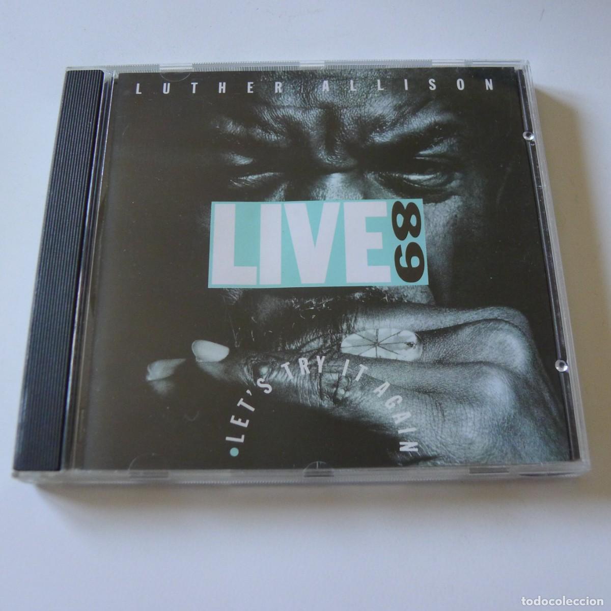 CDs de m&uacute;sica: Luther Allison &ndash; Lets Try It Again - Live 89 CD - Foto 1