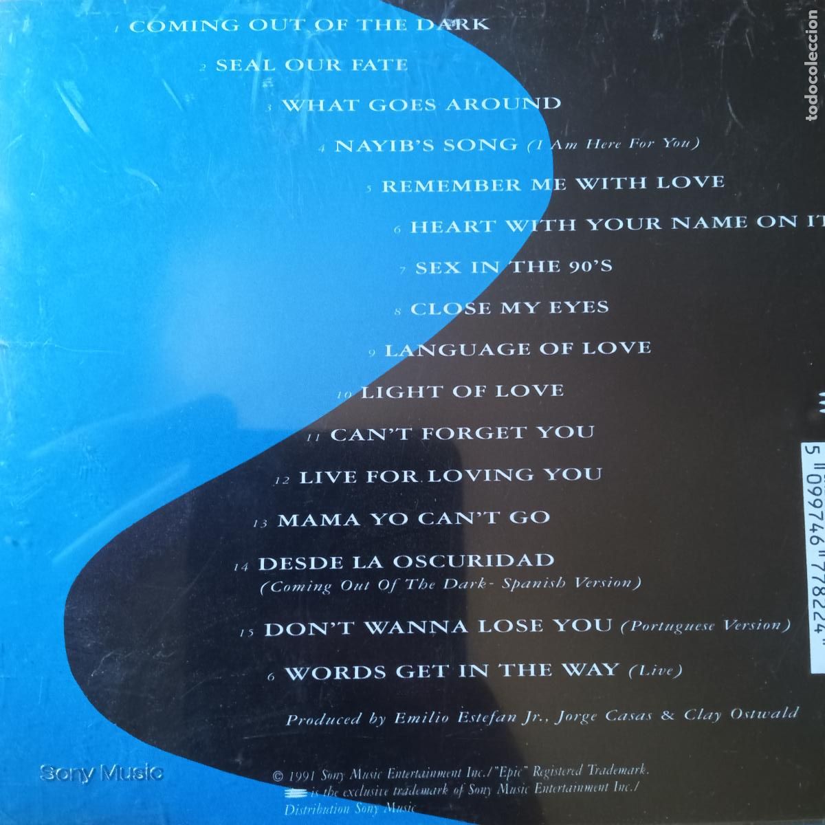 CDs de m&uacute;sica: GLORIA ESTEFAN, INTO THE LIGHT. CD - Foto 2