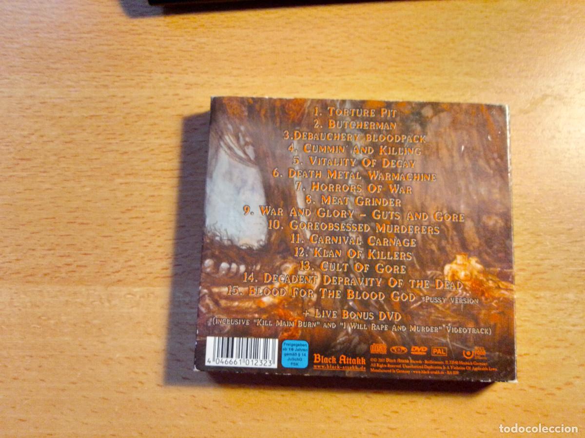 CDs de m&uacute;sica: Debauchery- Torture pit ( Cd+dvd ) - Foto 3