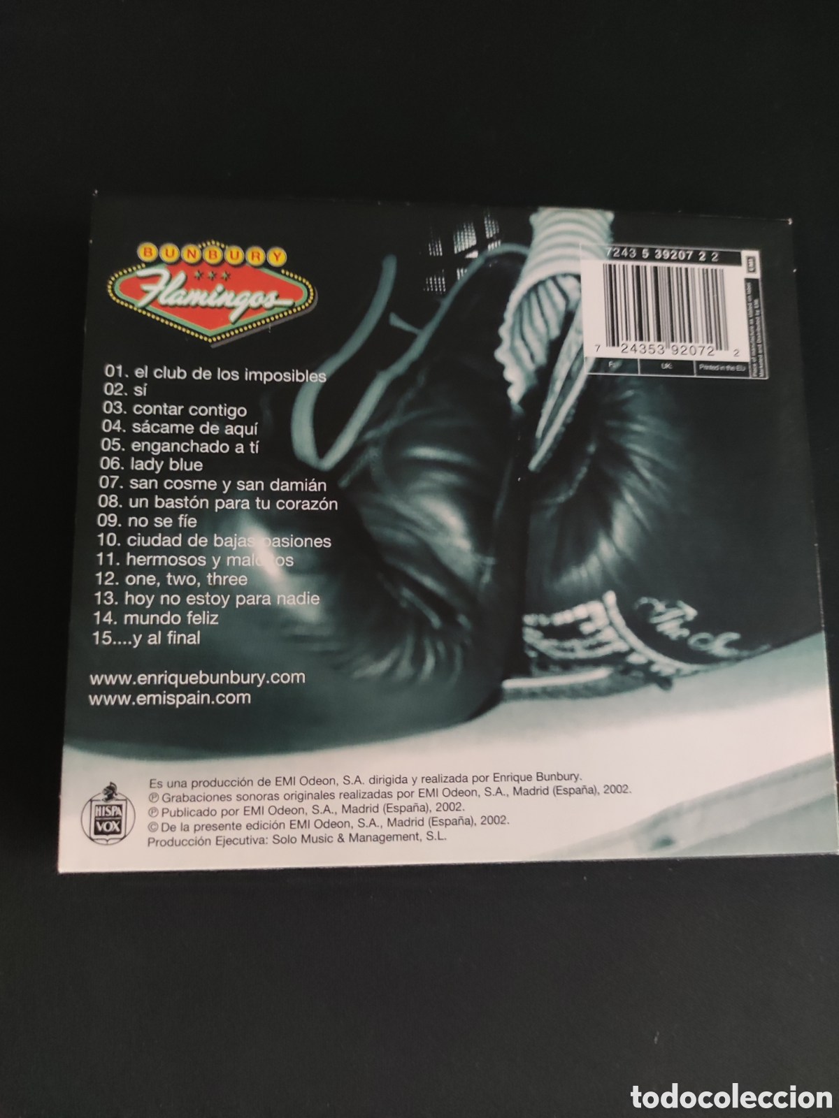 CDs de m&uacute;sica: Cd Bunbury. Flamingos - Foto 2