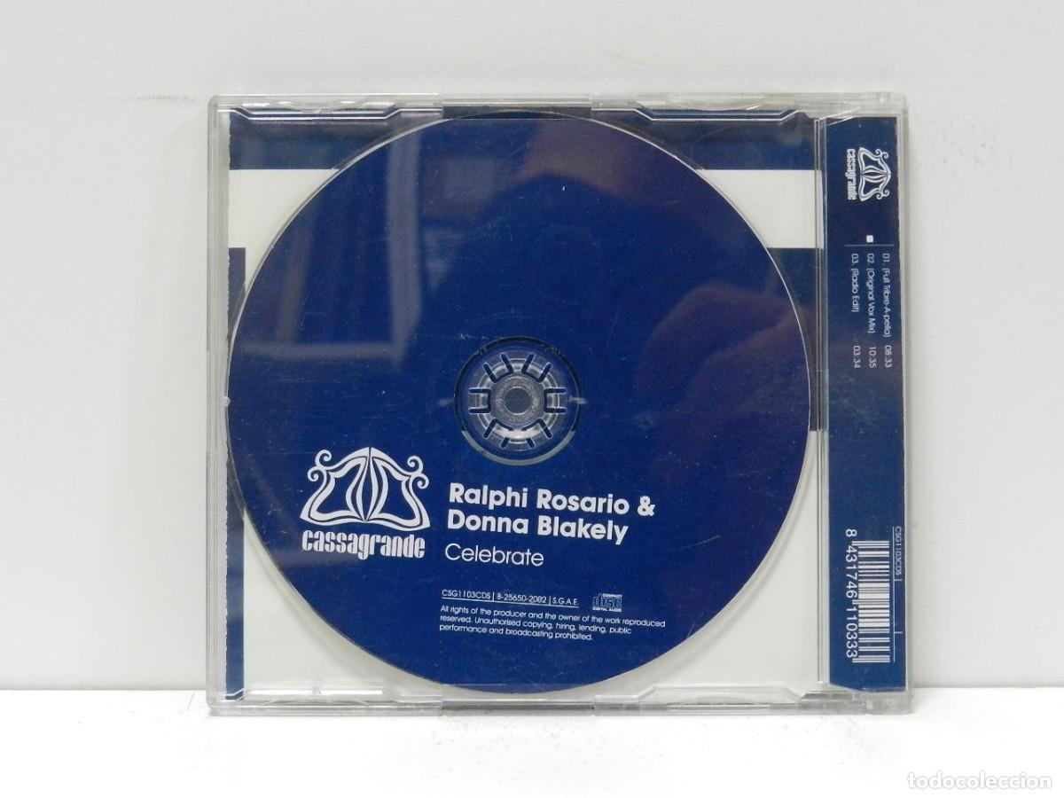 CDs de m&uacute;sica: DISCO CD. Ralphi Rosario & Donna Blakely &ndash; Celebrate. COMPACT DISC. - Foto 2