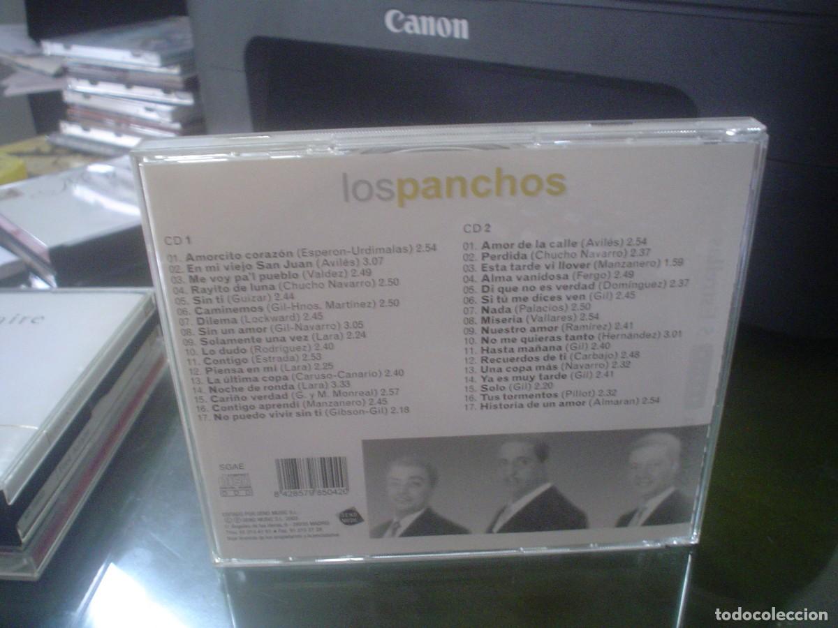 CDs de m&uacute;sica: LOS PANCHOS - SELECCI&Oacute;N 5 ESTRELLAS - 2 CD - Foto 2