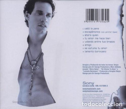 CDs de m&uacute;sica: MARC ANTHONY - VALI&Oacute; LA PENA - CD - Foto 2