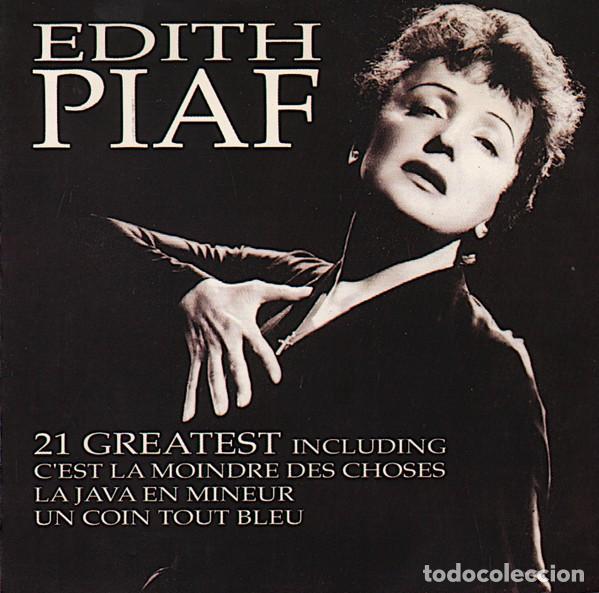 CDs de m&uacute;sica: EDITH PIAF - 21 GREATEST - CD - Foto 1