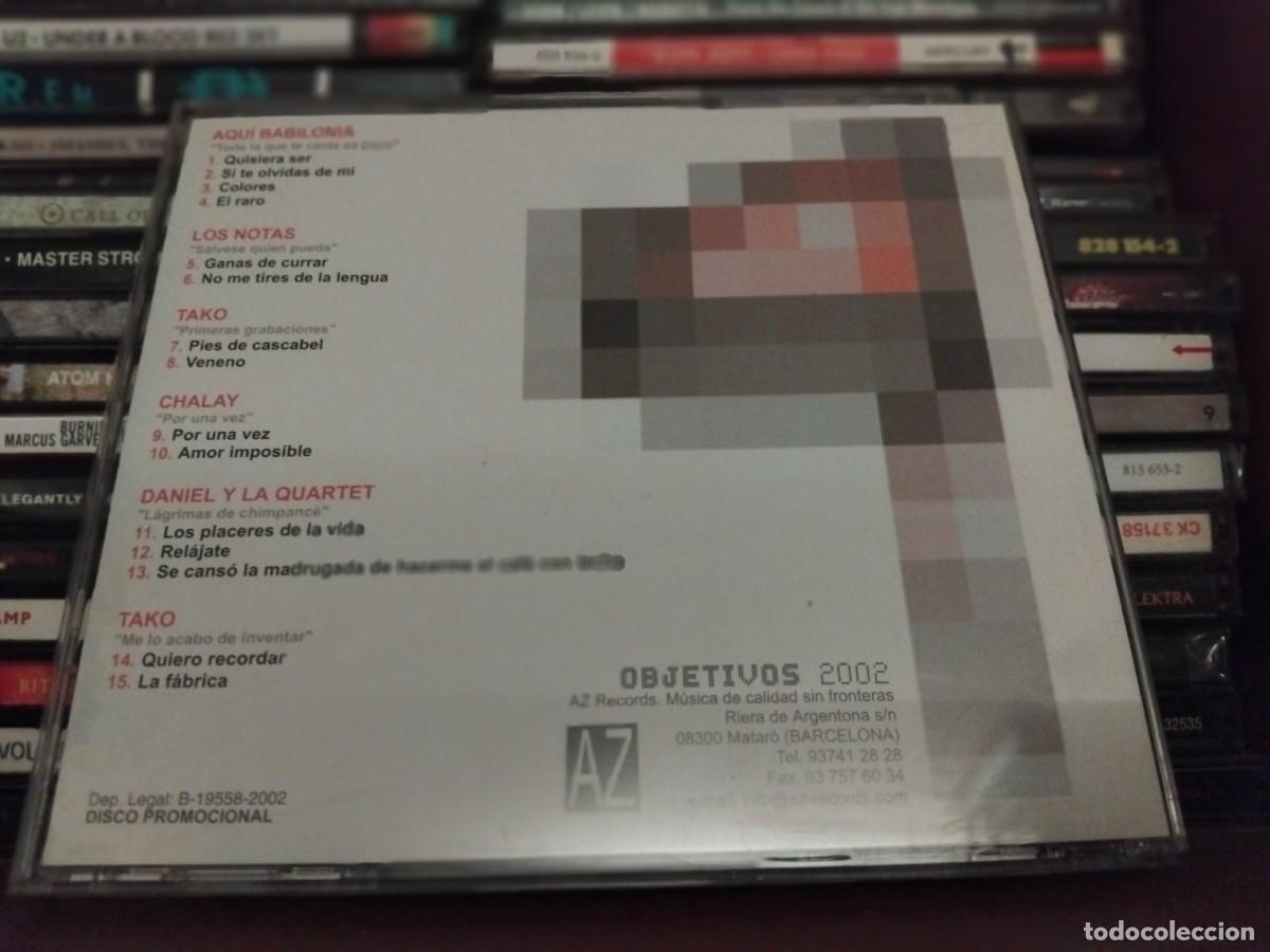 CDs de m&uacute;sica: Varios &lrm;chalay , tako &ndash; Objetivos 2002 -CD - Foto 2