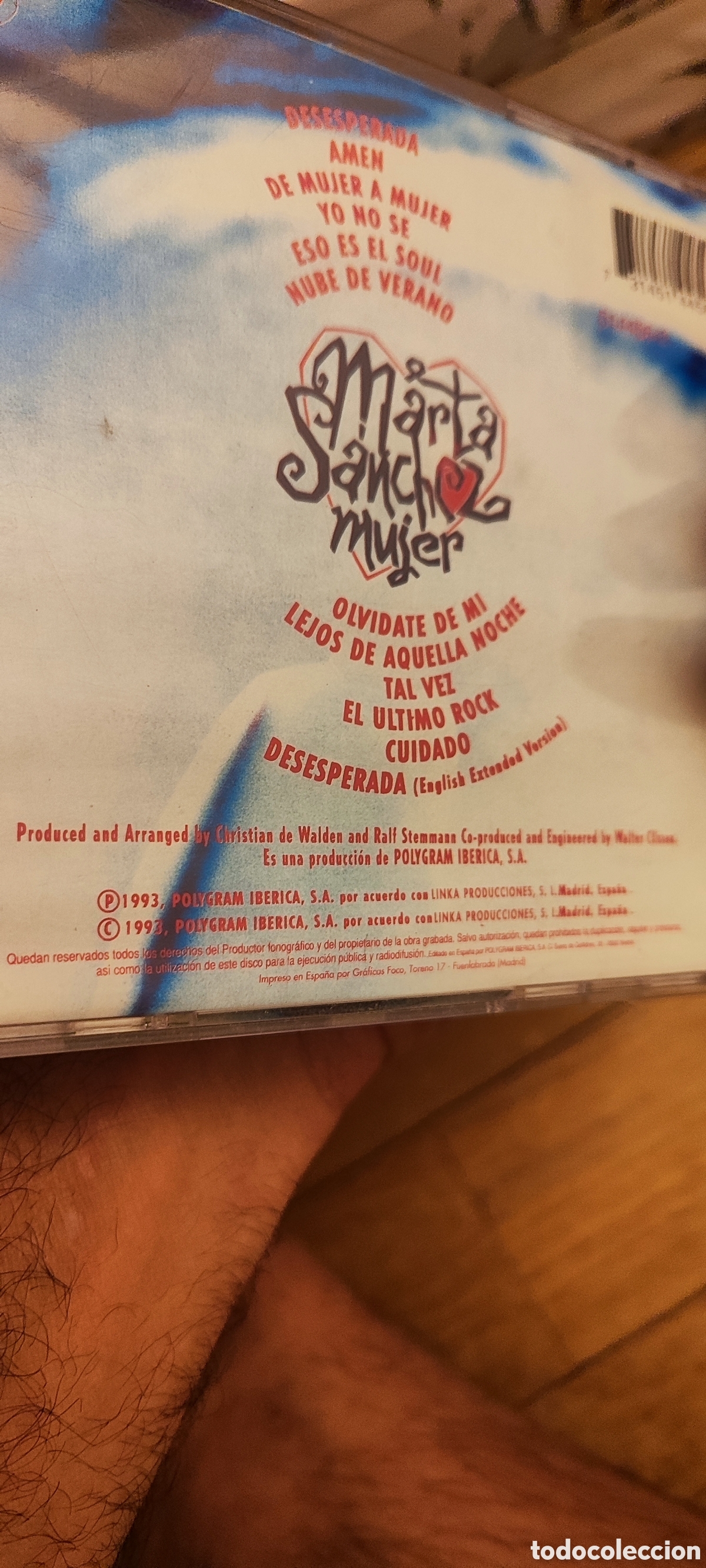 CDs de m&uacute;sica: CD Marta S&aacute;nchez disco rosa - Foto 2