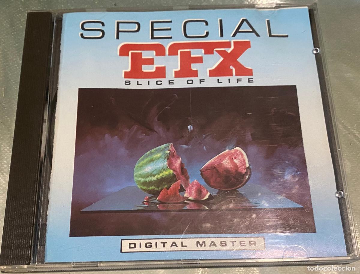 CDs de M&uacute;sica: 'Slice of Life', de Special EFX. Jazz fusi&oacute;n. GRP Records. 1986. CD original. Buen estado.