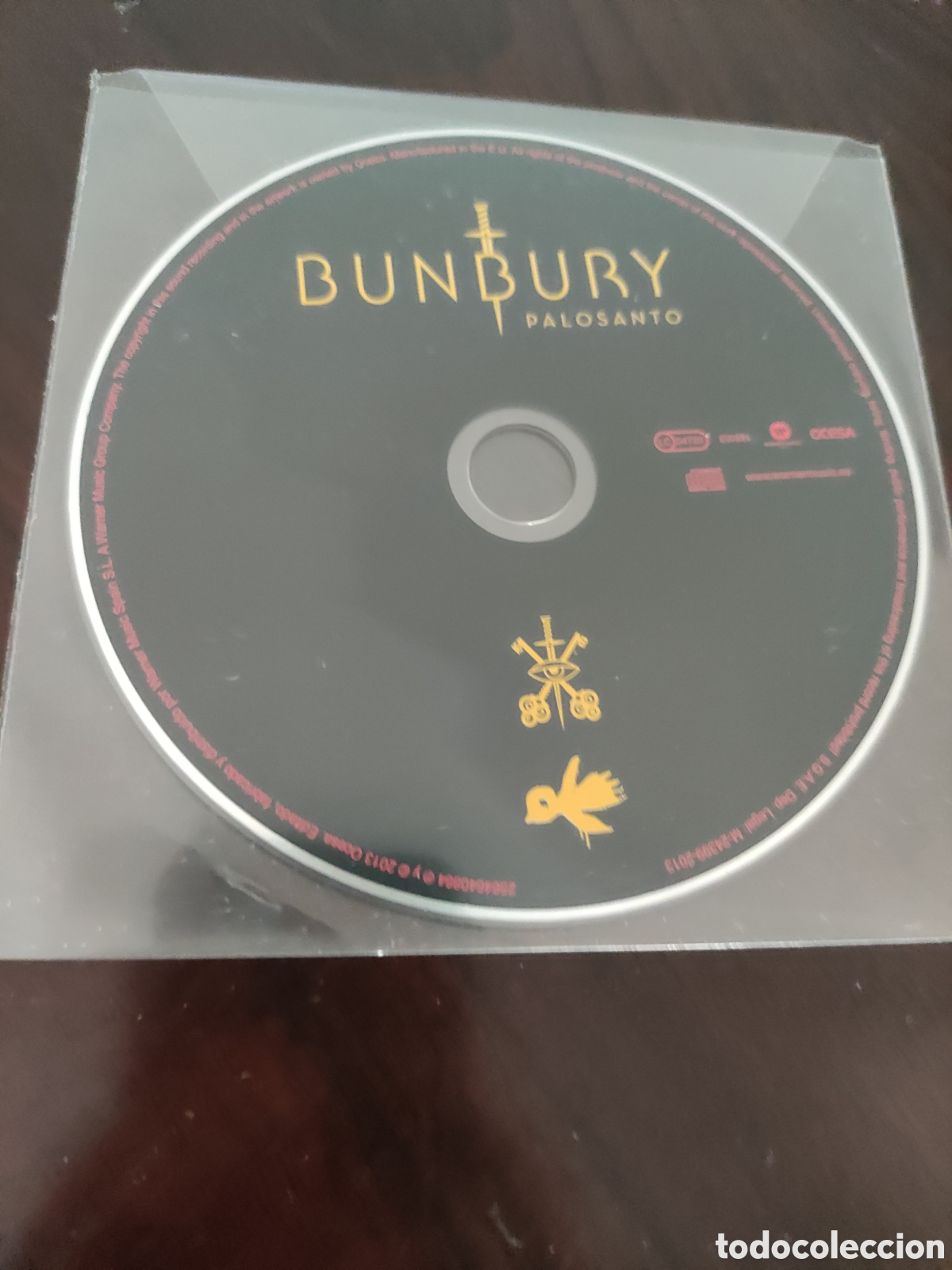 CDs de m&uacute;sica: Cd Bunbury. Palosanto. Solo cd - Foto 1