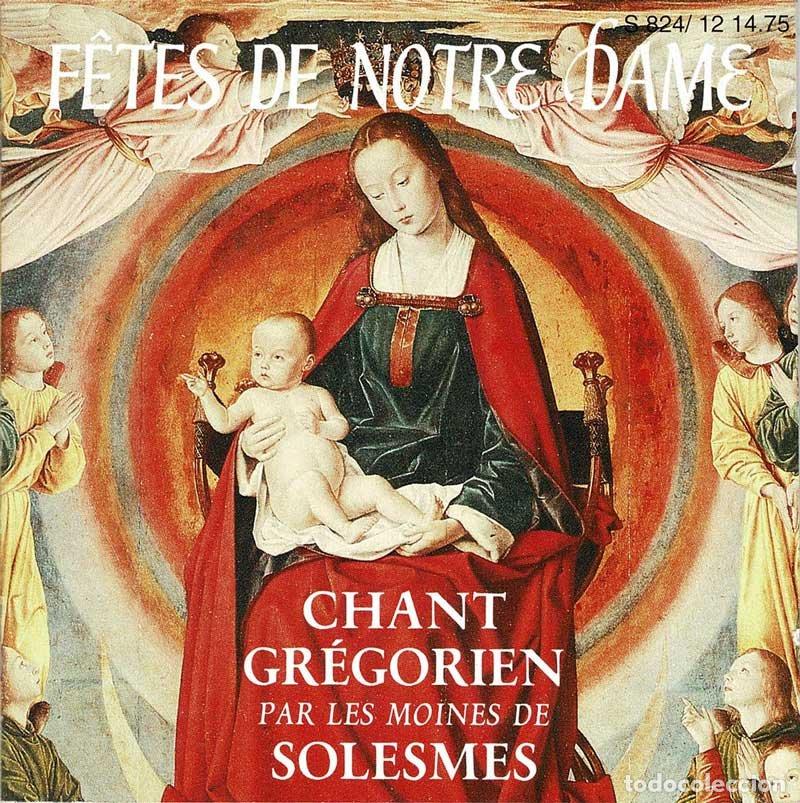 CDs de M&uacute;sica: Ch&oelig;ur Des Moines De L'Abbaye Saint-Pierre De Solesmes - F&ecirc;tes De Notre Dame (Chant Gr&eacute;gorien). CD