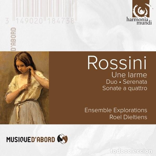 CDs de m&uacute;sica: GIOACCHINO ROSSINI - UNE LARME (CD) ENSEMBLE EXPLORATIONS - Foto 1