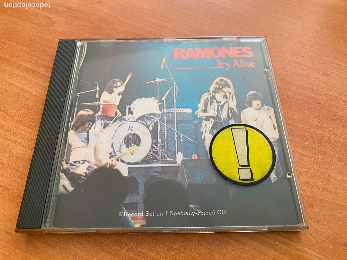 CDs de m&uacute;sica: RAMONES (ITS ALIVE) CD 28 CANCIONES (CDIB25) - Foto 1