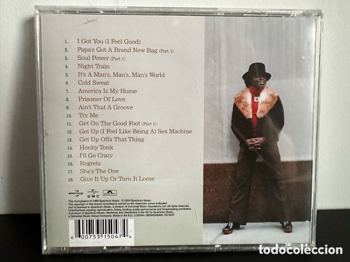 CDs de m&uacute;sica: James Brown - Classic James Brown (CD, Comp) - Foto 2