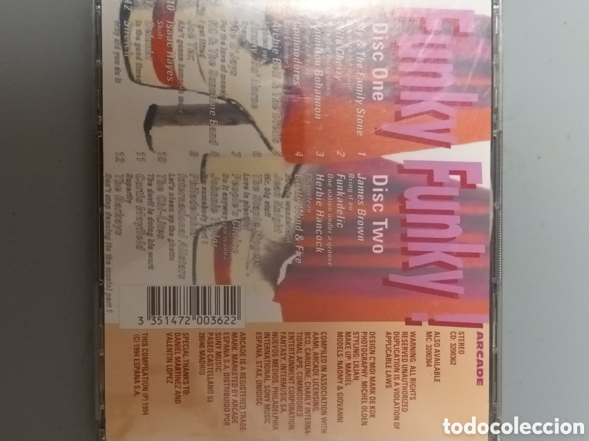 CDs de m&uacute;sica: Funky funky 2cds musical - Foto 2