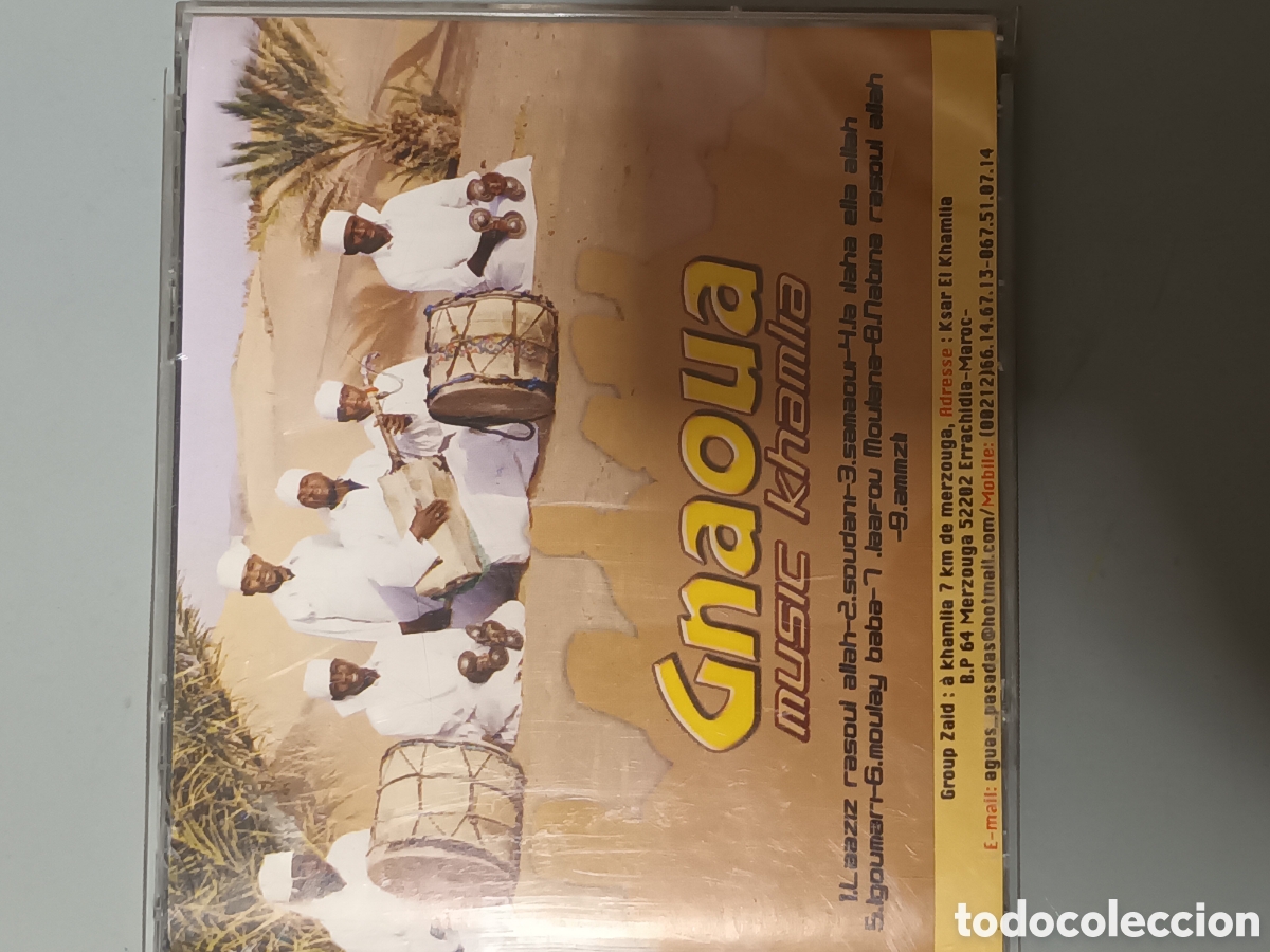 CDs de m&uacute;sica: Gnaoua music khamlia - Foto 2