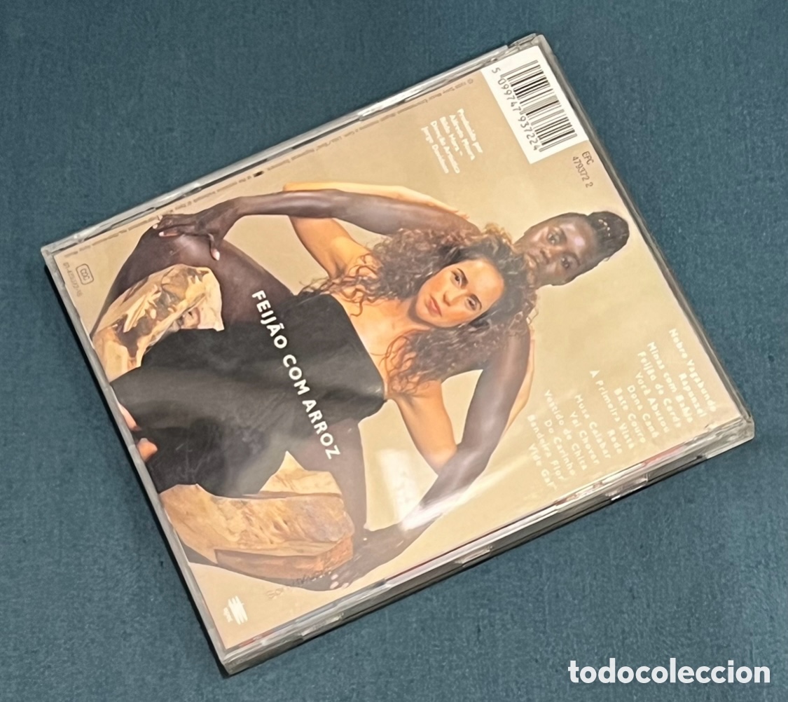 CDs de m&uacute;sica: CD. Daniela Mercury. &ldquo;Feijao com arroz&rdquo;. 1996. - Foto 2