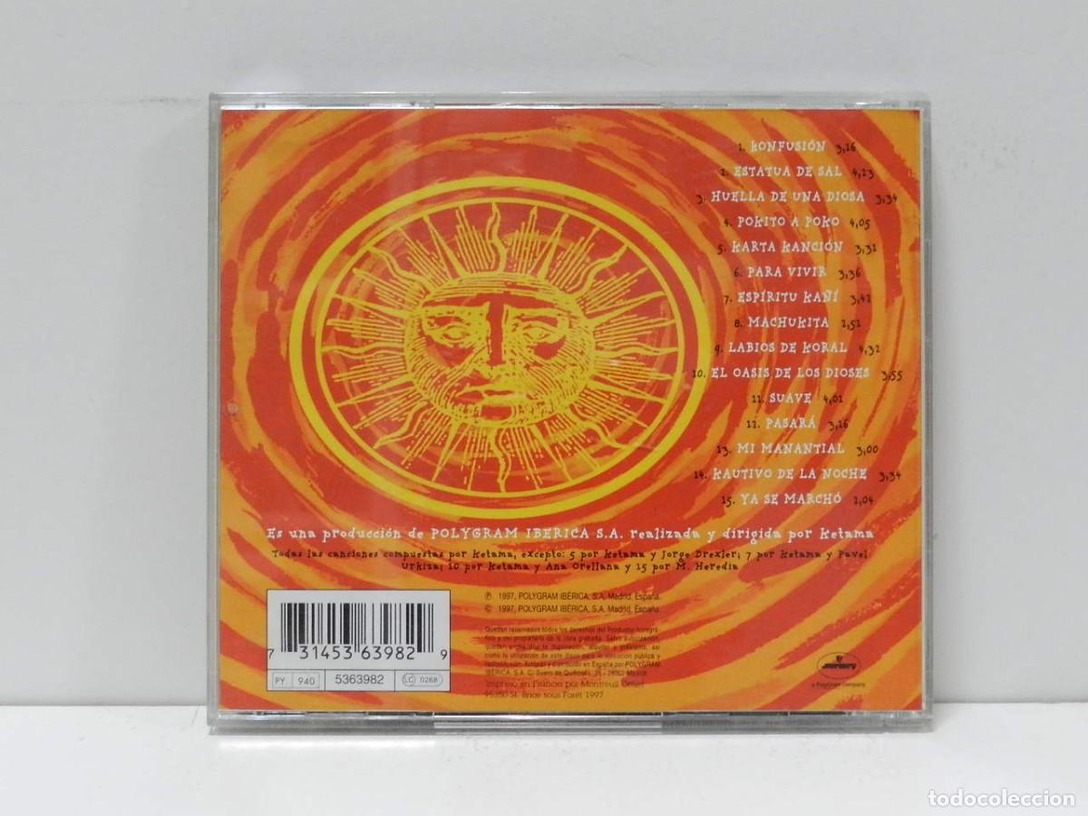 CDs de m&uacute;sica: DISCO CD. Ketama &ndash; Konfusi&oacute;n. COMPACT DISC. - Foto 2
