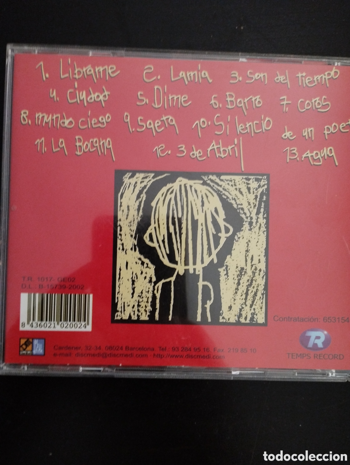 CDs de m&uacute;sica: Dunedain - Dime. CD. &Aacute;lbum. - Foto 4