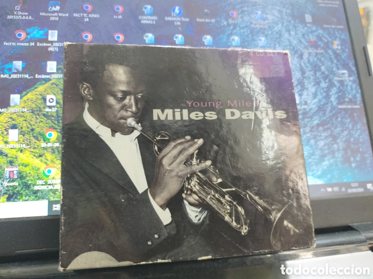 CDs de m&uacute;sica: Miles davis caja box con 4 cds + libreto - Foto 1