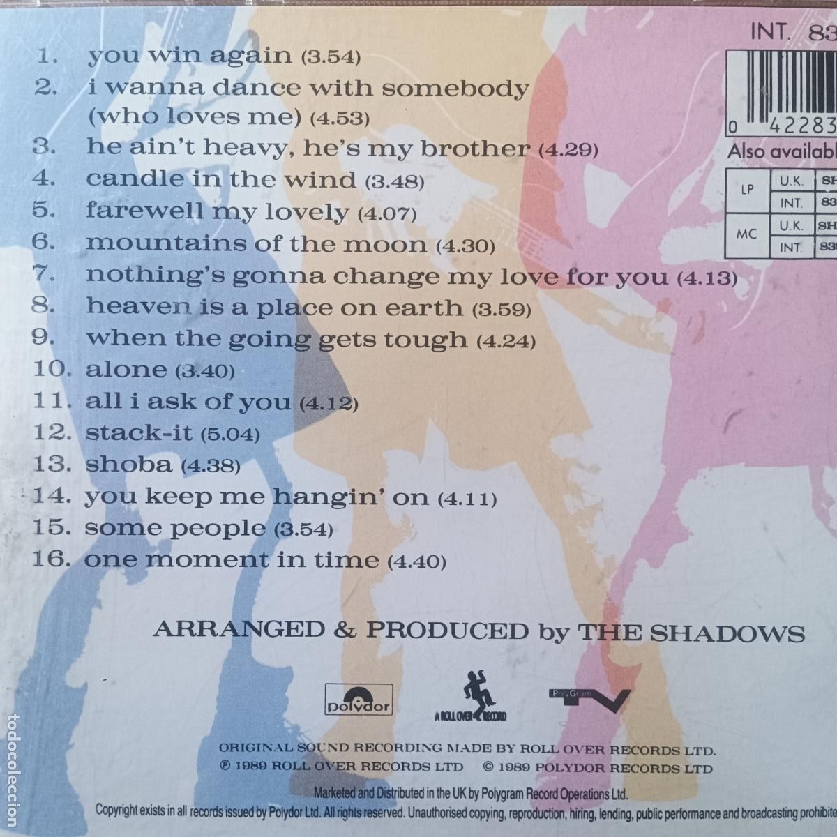 CDs de m&uacute;sica: STEPPIN TO THE SHADOWS, CD - Foto 2