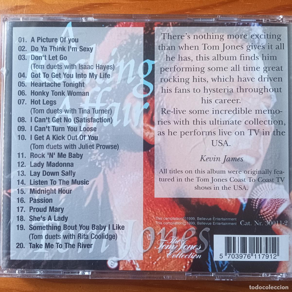 CDs de m&uacute;sica: A rocking affair TOM JONES - CD - Foto 2