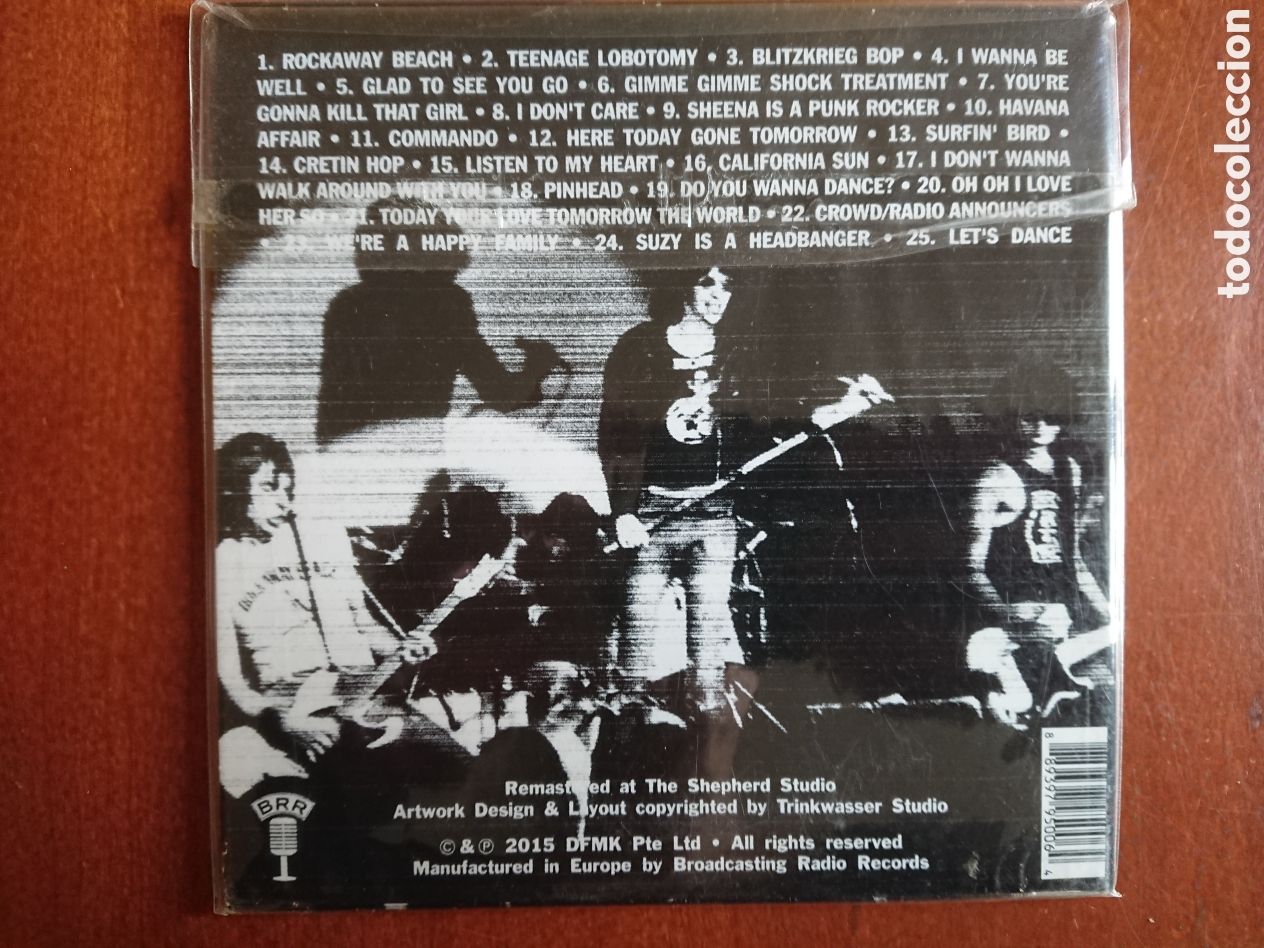 CDs de m&uacute;sica: RAMONES - Here today gone tomorrow - Foto 2