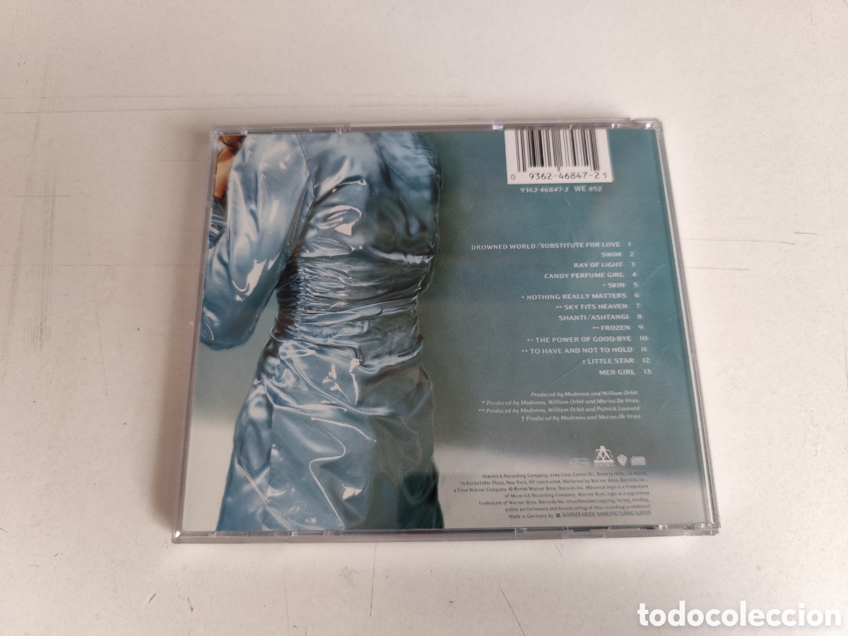 CDs de m&uacute;sica: CD. Madonna Ray of Light - Foto 2