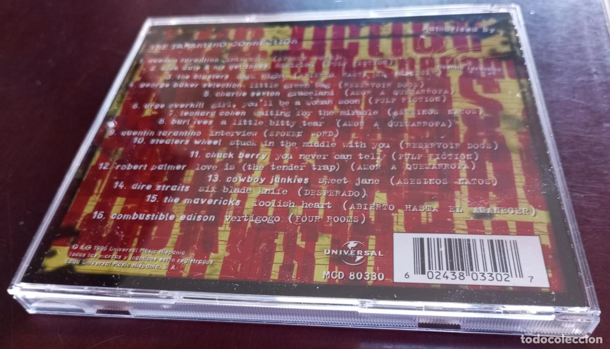 CDs de m&uacute;sica: CD - THE TARANTINO CONNECTION - 1996 - ALEMAN - Foto 2