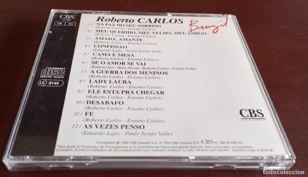 CDs de m&uacute;sica: CD - ROBERTO CARLOS - BRASIL - ALFA - 1990 - Foto 2
