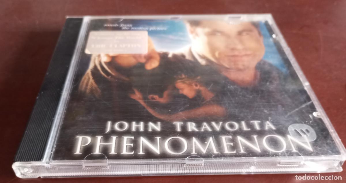 CDs de m&uacute;sica: CD - JOHN TRAVOLTA - PHENOMENON - BSO - 1996 - Foto 1