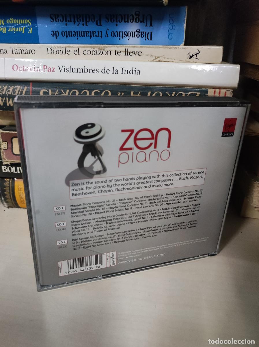 CDs de m&uacute;sica: ZEN PIANO EXITOS (BACH, CHOPIN, MOZART...) - Foto 2