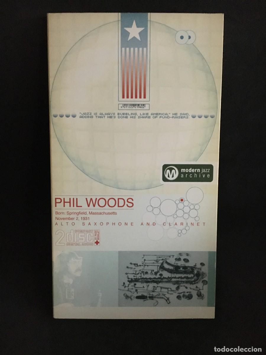 CDs de m&uacute;sica: Phil Woods &ndash; Modern Jazz Archive - 2 CD - Document - Foto 1