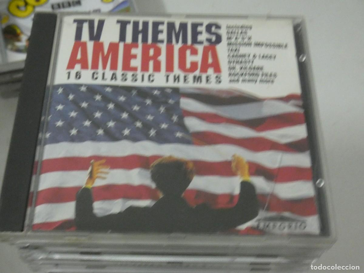 CDs de M&uacute;sica: ARKANSAS1980 LOTT396 CD ESTADO CORRECTO MUY LEVE USO TV THEMES AMERICA RECOP CLASSICS